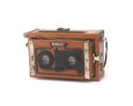Contessa Nettel Tropical Deckrullo Stereo Camera, Duitsland, Gebruikt