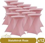 Statafelrok roze 80 cm per 12 (Diverse artikelen, Merken), Ophalen of Verzenden, Nieuw
