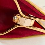 Bicolor gouden ring met diamant; 0,08 ct. | Heren, Gebruikt, Overige kleuren, Heer, Ophalen of Verzenden