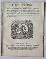 Anon - Traicte de la paix, conclu 1648 en Munster entre