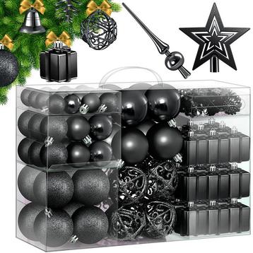 Kerstballen - 102-delige set - kerstversiering - beschikbaar voor biedingen