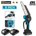 Mini kettingzaag - Elektrische snoeischaar - Met accu - Blau, Doe-het-zelf en Verbouw, Gereedschap | Zaagmachines, Verzenden, Zo goed als nieuw