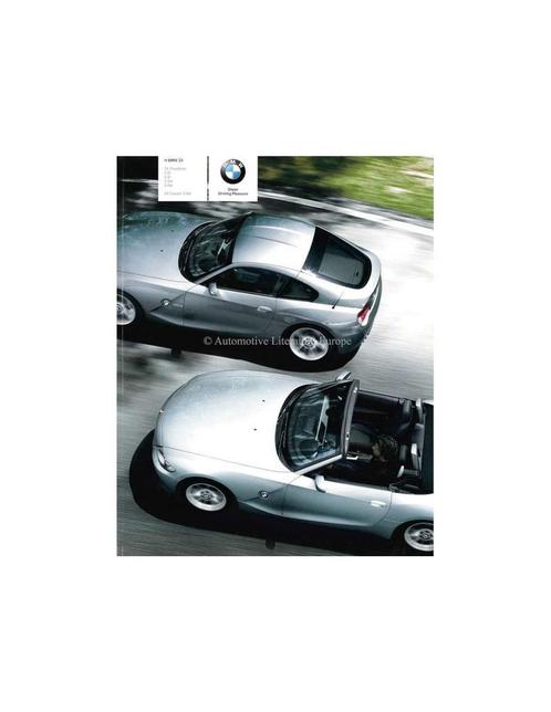 2008 BMW Z4 ROADSTER & COUPE BROCHURE GRIEKS, Boeken, Auto's | Folders en Tijdschriften, BMW