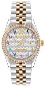 Philipp Plein PW2BA0123 Date Superlative horloge, Sieraden, Tassen en Uiterlijk, Horloges | Dames, Overige merken, Staal, Staal