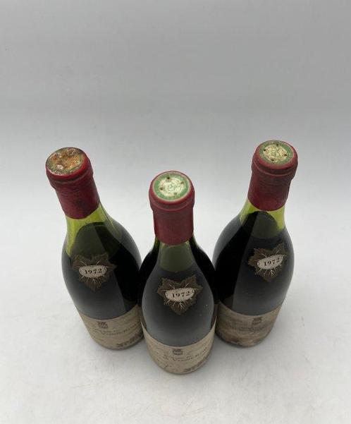 1972 Domaine du Château de Vosne-Romanée - Vosne-Romanée - 3, Verzamelen, Wijnen