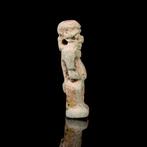 Oud-Egyptisch Geëmailleerde Samengestelde Pataikos Amulet