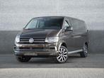 Volkswagen Transporter 2.0 TDI L2H1 DC Highline Sport 204pk, Auto's, Automaat, Stof, Gebruikt, Bruin