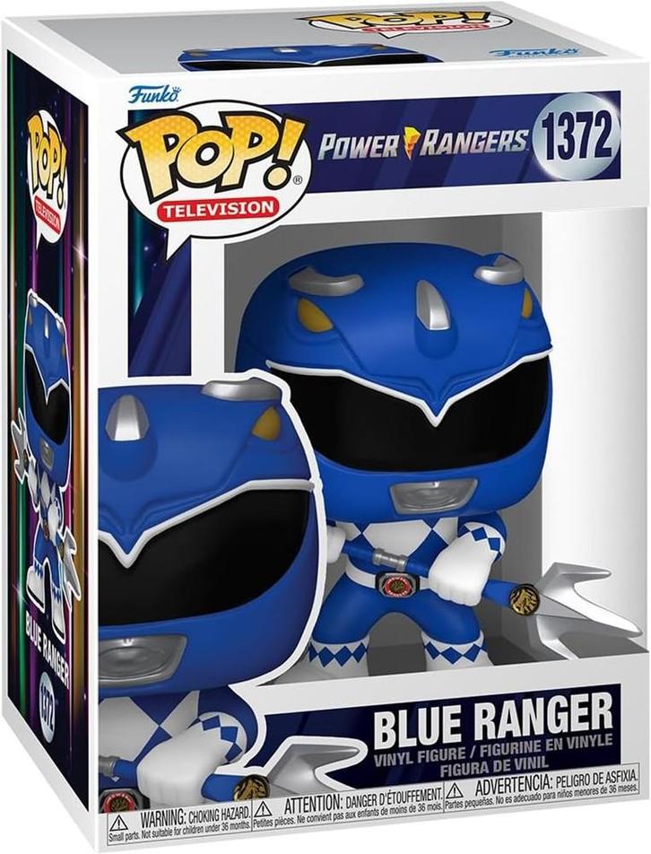 Funko Pop! - Mighty Morphin Power Rangers 30th - Blue, Verzamelen, Poppetjes en Figuurtjes, Nieuw, Verzenden