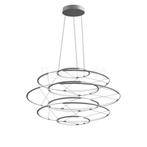 Nemo Drop Hanglamp LED 7-lichts, zilver (Hanglampen), Huis en Inrichting, Lampen | Hanglampen, Verzenden, Nieuw