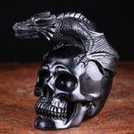 sculptuur, Oscura Sinfonia: Il Drago Del Teschio. - 132 mm -