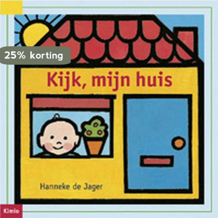 Kijk, mijn huis / Een Kimio dreumesboekje 9789076977065, Boeken, Kinderboeken | Baby's en Peuters, Gelezen, Verzenden
