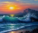 Stoev Serhii (1971) - Wave in the Rays of the Sun, Antiek en Kunst