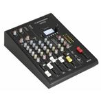 Mengpaneel 6 kanalen compressie, effecten en USB / SD / Blue, Muziek en Instrumenten, Nieuw, 5 tot 10 kanalen, Ophalen of Verzenden