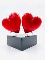 Guidotti - sculptuur, Coppia Cuori Love - 6.5 cm -
