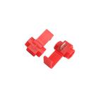 Kabelschoen aftakklem - 5 stuks - Rood - 0.5 tot 1.0 mm², Nieuw, Overige typen, Ophalen of Verzenden