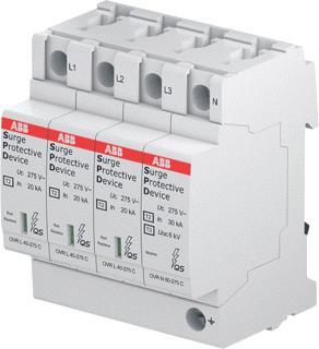 ABB overspanningsbeveiliging OVR T2 (3-fase), Doe-het-zelf en Verbouw, Elektra en Kabels, Nieuw, Verzenden