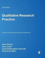 Qualitative Research Practice 9781446209110, Zo goed als nieuw
