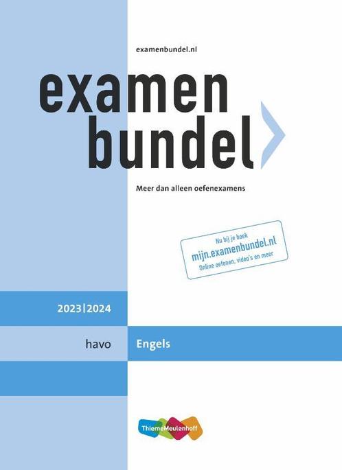 Examenbundel havo Engels 20232024 9789006648447, Boeken, Studieboeken en Cursussen, Zo goed als nieuw, Verzenden