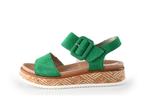 Rieker Sandalen in maat 37 Groen | 10% extra korting, Verzenden, Sandalen of Muiltjes, Zo goed als nieuw, Groen