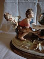 Capodimonte - Bruno Merli - Beeld, I fanciulli che giocano a, Antiek en Kunst