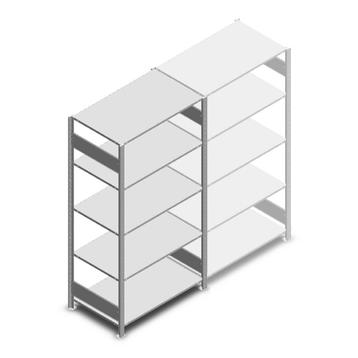 Deels gebruikte Heavy Duty legbordstelling 2000x1000x600 mm beschikbaar voor biedingen