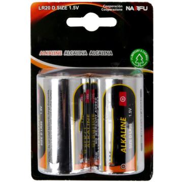 Batterij - Aigi Xixu - LR20/D - 1.5V - Alkaline Batterijen -