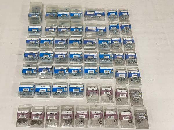 Veiling - SWG bevestigingsmiddelen diverse 55-delige set, Doe-het-zelf en Verbouw, IJzerwaren en Bevestigingsmiddelen