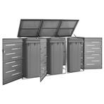 vidaXL Containerberging driedubbel 207x77,5x112,5 cm, Verzenden, Nieuw