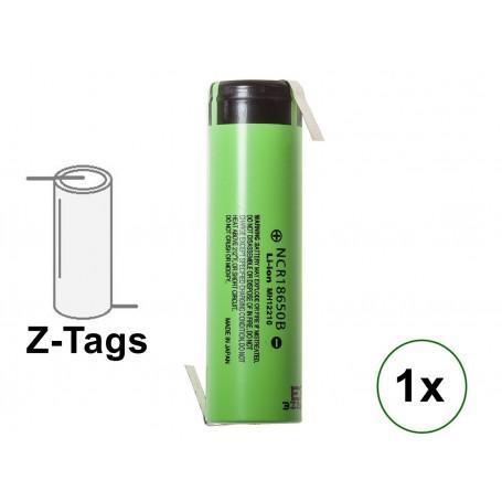 Panasonic 3350mAh NCR18650B 3.7V 6.7A 18650 batterij 1 Stuk, Audio, Tv en Foto, Accu's en Batterijen, Nieuw, Verzenden
