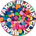 Fako Bijoux® - Klei Kralen Smiley / Emoji Mix - Figuurkralen, Verzenden, Nieuw