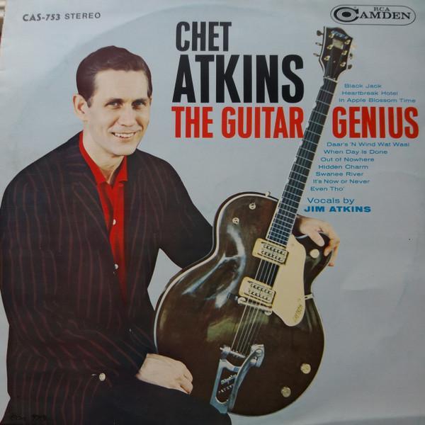 LP gebruikt - Chet Atkins - The Guitar Genius, Cd's en Dvd's, Vinyl | Pop, Zo goed als nieuw, Verzenden