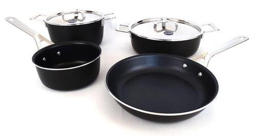 Alessi - Jasper Morrison - Kookpottenset (4) - Potten en, Antiek en Kunst, Antiek | Meubels | Stoelen en Banken