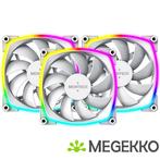 Montech AX120 PWM 3-Pack Wit, Verzenden, Nieuw