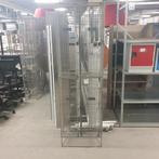 4-deurs grijze metalen gaaslockerkast - 198x60x31 cm, Ophalen of Verzenden, Nieuw