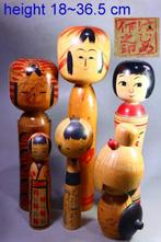 Hout - (6) Grote Sosaku Kokeshi Pop Miyashita Hajime - Shwa