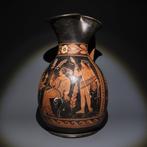 Oud-Grieks Keramiek Oinochoe met Eros en Aphrodite.