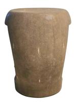 Kruk - galuchat - Art-deco krukje