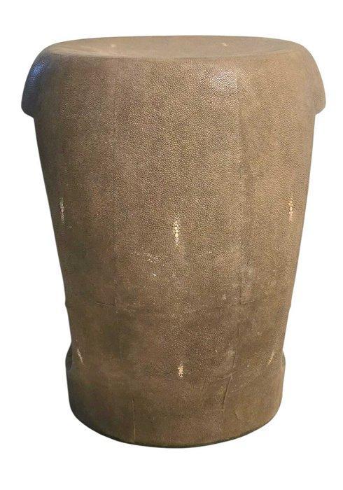 Kruk - galuchat - Art-deco krukje, Antiek en Kunst, Kunst | Designobjecten