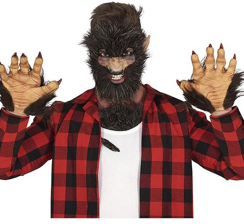 Handschoenen Weerwolf, Hobby en Vrije tijd, Feestartikelen, Nieuw, Verzenden