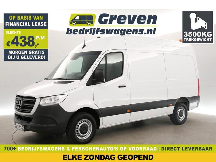 Mercedes-Benz Sprinter 315 CDI L2H2 | 3500KG Trekgew. |, Auto's, Bestelauto's, Te koop, Automaat, Financial lease, Diesel, Wit