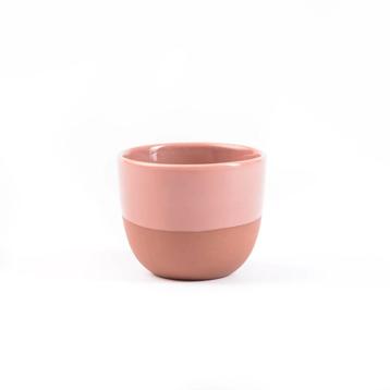 Espresso Kopje &#8211; Half Glazed | Terracotta Pink beschikbaar voor biedingen