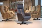 Relaxfauteuil De Toekomst Twice Pro 082N Leer Prestige Navy, Huis en Inrichting, Fauteuils, Ophalen of Verzenden, Nieuw, Leer