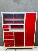 Credenza - Hout - Mobiele keuken vintage uit de jaren 50