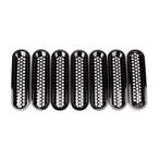 Rugged Ridge Grille Inserts Perforated 07-18 Jeep Wrangler -, Auto-onderdelen, Ophalen of Verzenden, Nieuw