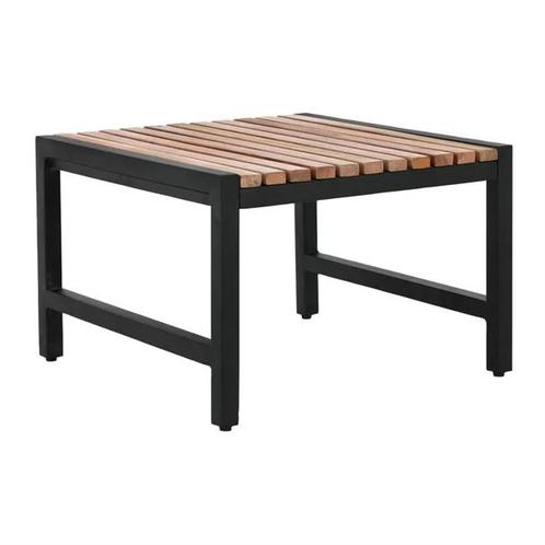 Bolero | Lage barkrukken van staal en acacia | (4 stuks), Zakelijke goederen, Horeca | Keukenapparatuur, Verzenden