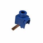 Sep aftakblok pin 1 fase 50mm² stift 27mm zijkant blauw, Doe-het-zelf en Verbouw, Ophalen of Verzenden, Nieuw