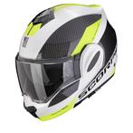 Scorpion Exo-Tech Evo Team Wit-Neon Geel Systeemhelm, XS, Systeemhelm, Nieuw met kaartje, Overige merken