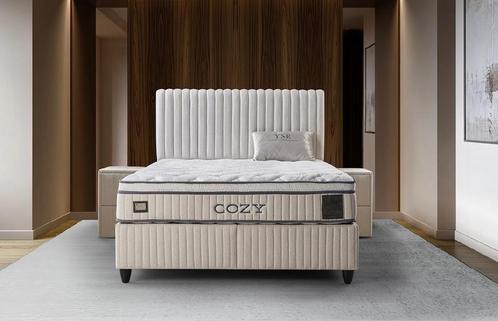 Opberg Boxspring Cozy - diverse maten, Huis en Inrichting, Slaapkamer | Boxsprings, Nieuw, Tweepersoons, Verzenden
