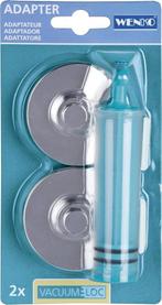 WENKO Vacuum-Loc adapter voor Premium+Classic, set van 2, Huis en Inrichting, Badkamer | Badtextiel en Accessoires, Ophalen of Verzenden