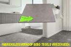 VLOEREN KORTING! VLOERTEGELS ANTRACIET 60x60 cm nu 11,98 pm2